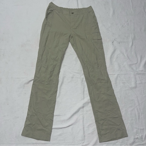 Columbia Sportswear Company Pants - Columbia Insect Blocker Hiking Pants Women’s 4 Regular Khaki Outdoor Travel